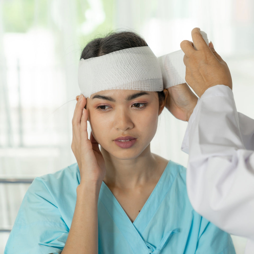 Smashed Head Injury How do you prevent a head injury? Practical fall prevention tips ...