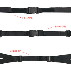 Chin straps accessoires product picture Ribcap medical grade helmet
