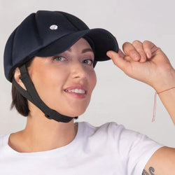 Protective Helmet Baseball Cap Navy Adult Female