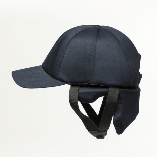 Baseball cap with extra protection navy product picture Ribcap medical grade helmet