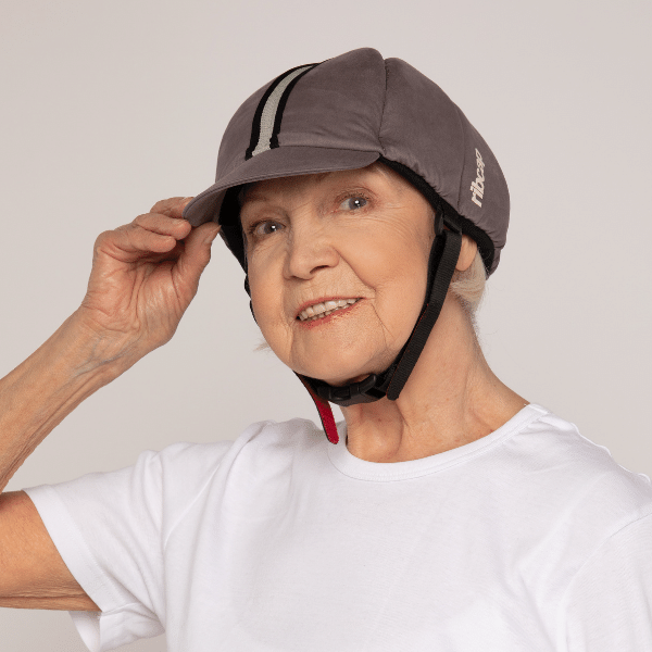 Hardy platin Ribcap medical grade helmet adult woman